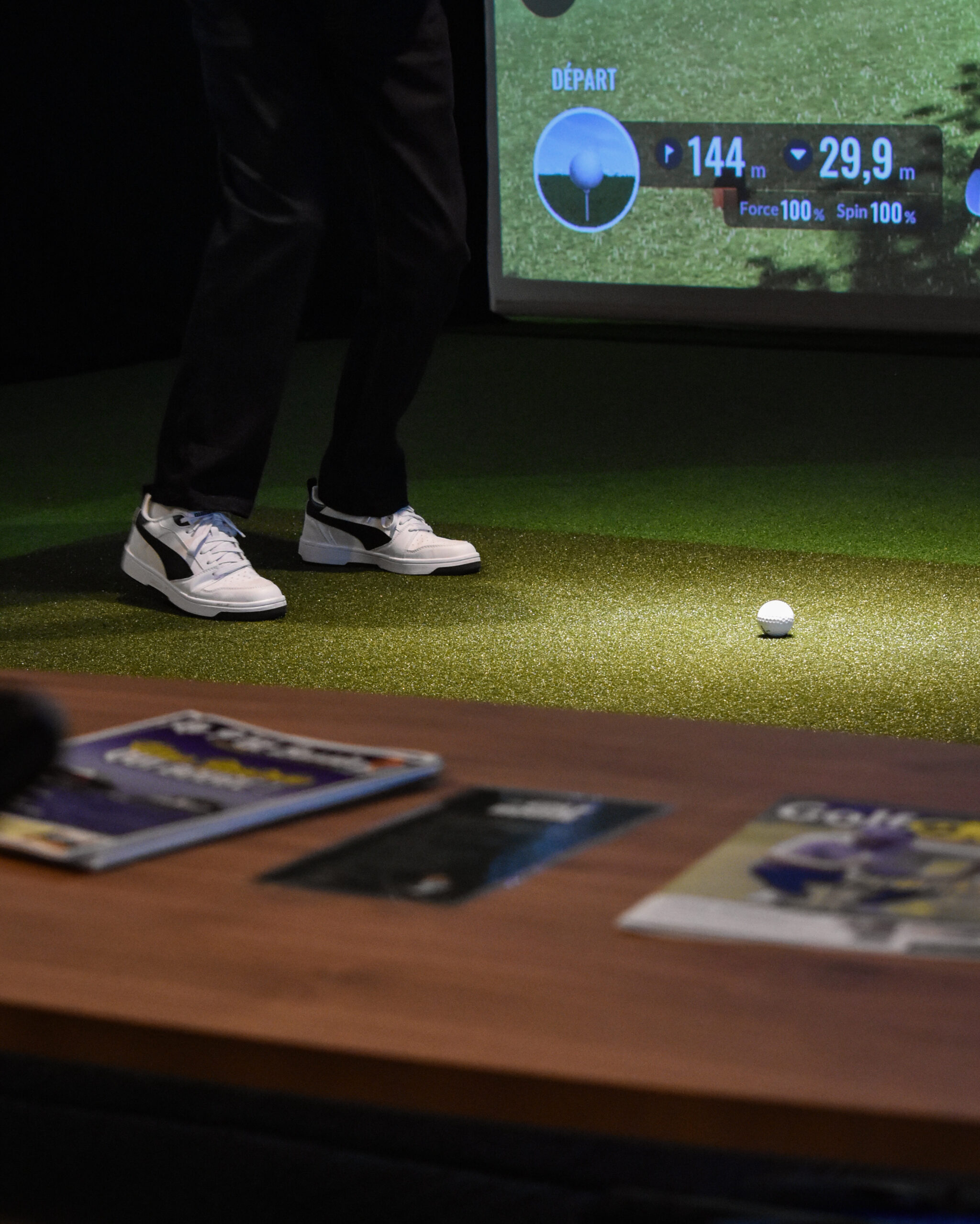 Putting green intérieur