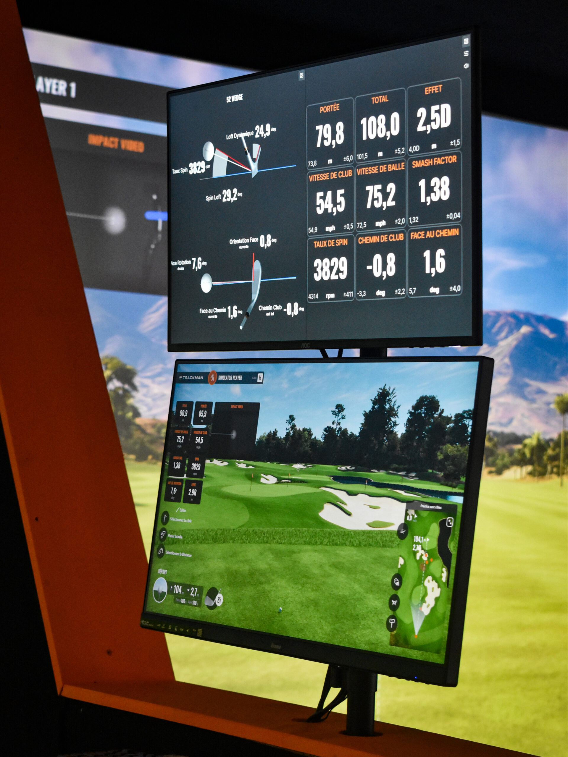 Simulateur Trackman